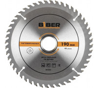 Пильный диск по дереву Biber 85 250 190х30-20-16 z48, чистый рез тов-123362
