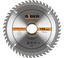 Пильный диск по дереву Biber 85 250 190х30-20-16 z48, чистый рез тов-123362