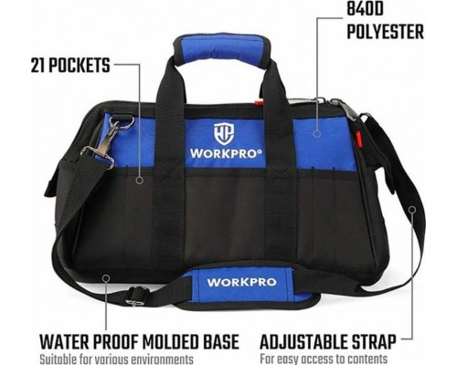 Сумка для инструмента WORKPRO WP281007 16" (400 мм)
