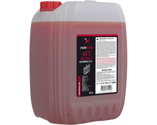 Антифриз REINWELL G12+ 10 л красный 3209