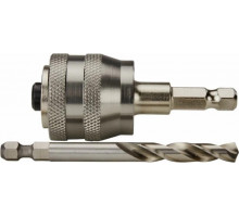 Адаптер для биметаллической коронки MAKITA 85 мм EZYCHANGE с напр. сверлом E-04070