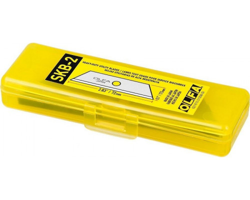 Лезвие для ножа Olfa OL-SKB-2/5B трапециевидное для sk-4, 17,5х72х0,6 мм, 5 шт