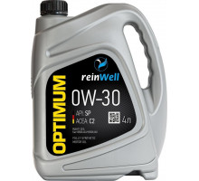 Масло моторное REINWELL 0W30 API SP, ACEA C2 4 л синтетическое 4952 / 11862