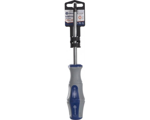 Отвертка TX Кобальт 910-096 ultra griptamper-40х125 мм cr-v, двухкомпонентная