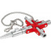Ключ для электрошкафов KNIPEX 001106V01 KN-001106V01