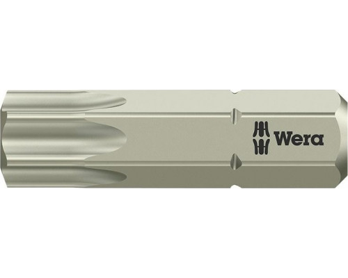 Бита для заворачивания, нержавеющая сталь WERA 3867/1 TS TX40, 25 мм WE-071038 WE-071038