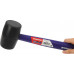Киянка WORKPRO WP241041 450гр. резиновая с пластиковой рукояткой, черная