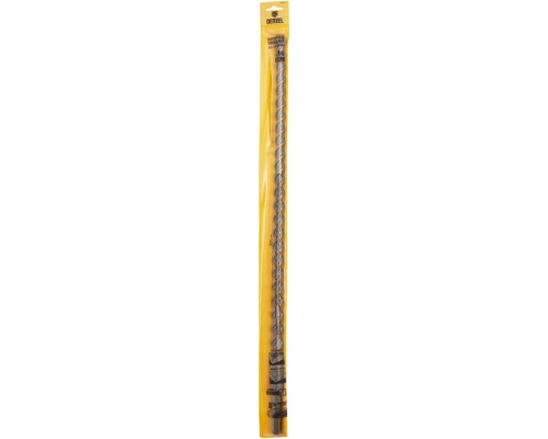 Бур SDS-plus Denzel Cobalt W-tip, 16x600 мм по бетону, двойная спираль 705042