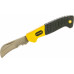 Нож монтерский складной STAYER SK profe 45409 с изогнутым лезвием