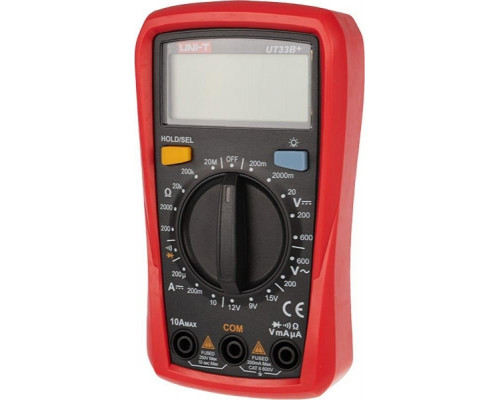 Мультиметр цифровой портативный UNI-T UT33B с тестом батареек 13-0056
