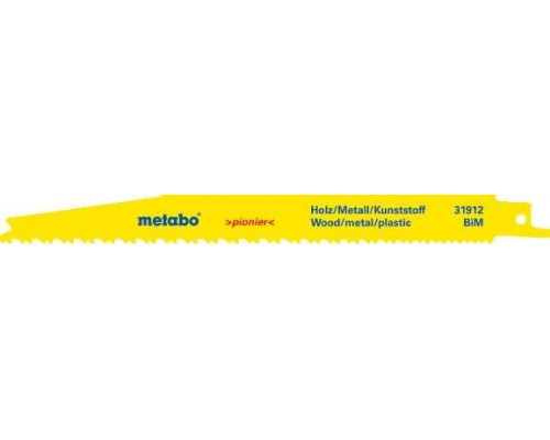 Полотна для сабельных пил METABO S345XF 180 мм, (2шт.) 631912000