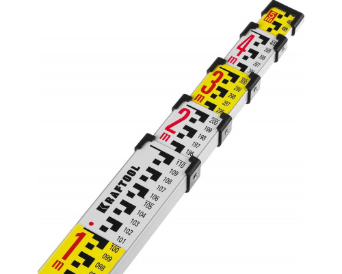 Рейка геодезическая KRAFTOOL GR 5 34730
