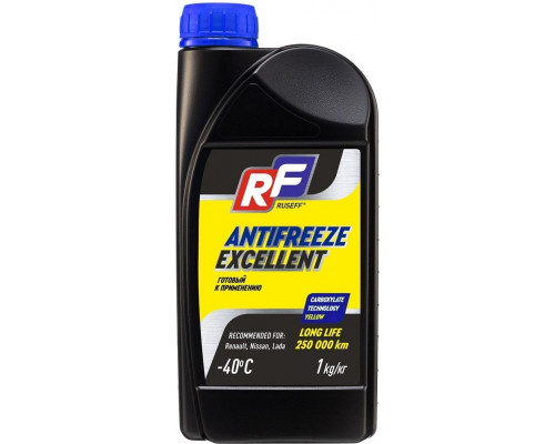Антифриз RUSEFF EXCELLENT OAT желтый 1 л 17371N 17371N