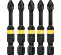 Бита для заворачивания ударная DeWALT РH3х50 мм (5шт) IMPACT TORSION DT7999T-QZ DT7999T-QZ