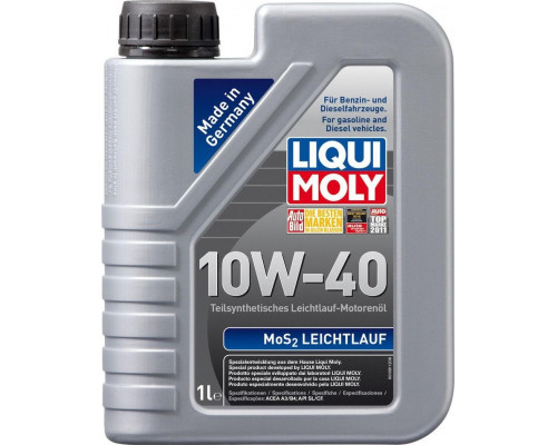 Масло моторное LIQUI MOLY SAE10W40 MoS2 Leichtlauf 1 л 1930/2626 2626/1930