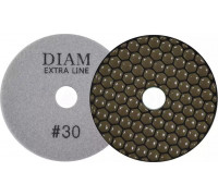 Алмазная тарелка на липучке DIAM АГШК 100*2,0 №30 Extra Line (сухая) 000563
