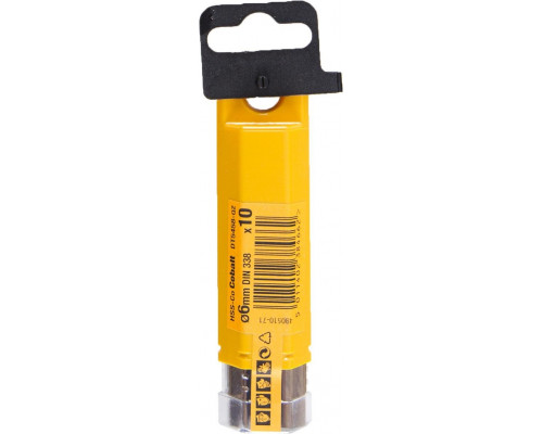 Сверло по металлу DeWALT 6 x 57 / 93 мм HSS-CO Extreme кобальтовое DT4933-QZ DT4933-QZ