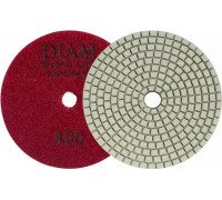 Алмазная тарелка на липучке DIAM АГШК 100*2,5 №400 Extra Line Universal (сухая/мокрая) 000675