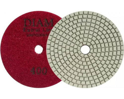 Алмазная тарелка на липучке DIAM АГШК 100*2,5 №400 Extra Line Universal (сухая/мокрая) 000675