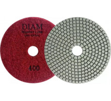 Алмазная тарелка на липучке DIAM АГШК 125*2,5 №400 Master Line Universal (сухая/мокрая) 000646