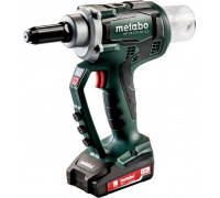 Клепальник аккумуляторный METABO NP 18 LTX BL 5.0 2,0 Ач, бесщеточный 619002500