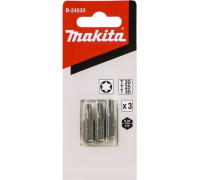 Бита для заворачивания MAKITA B-24533 T20/T25/T30, 25 мм, C-form, 3 шт.