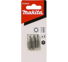 Бита для заворачивания MAKITA B-24533 T20/T25/T30, 25 мм, C-form, 3 шт.