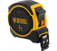 Рулетка DENZEL 3мх16мм, двухкомп. корпус, магнитный обрез. зацеп 31530
