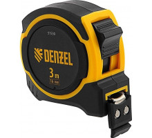 Рулетка DENZEL 3мх16мм, двухкомп. корпус, магнитный обрез. зацеп 31530
