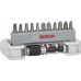 Набор бит BOSCH Extra Hard 12 шт PH/PZ/T/S + быстросменный держатель 2608522130
