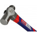 Молоток слесарный WORKPRO WP241030 с круглым бойком 675гр