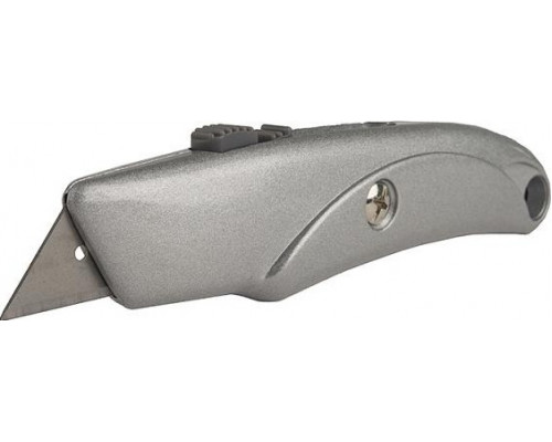 Нож для строительных работ Sturm 1076-02-P1 с металлическим корпусом и фиксатором