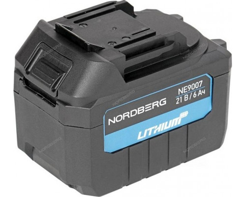 Аккумулятор NORDBERG 21 V 6.0 Ач Li-Ion NE9007 NE9007