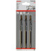 Пилки универсальные BOSCH T341HM (3шт.) Carbide Technology 2608633176