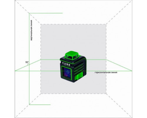 Лазерный нивелир ADA CUBE 360 GREEN ULTIMATE EDITION А00470