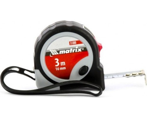 Рулетка MATRIX Continuous fixation 3.0 м 31086
