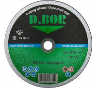 Отрезной круг по металлу D.BOR 230х1.9х22.2 мм A46T-BF, F41 METAL Standard D1-F41-MS-230-19-22
