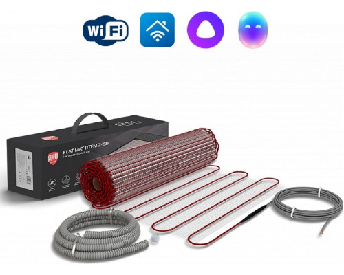 Мат нагревательный ROYAL THERMO Flat Mat RTFM 2-150-1 комплект НС-1599110