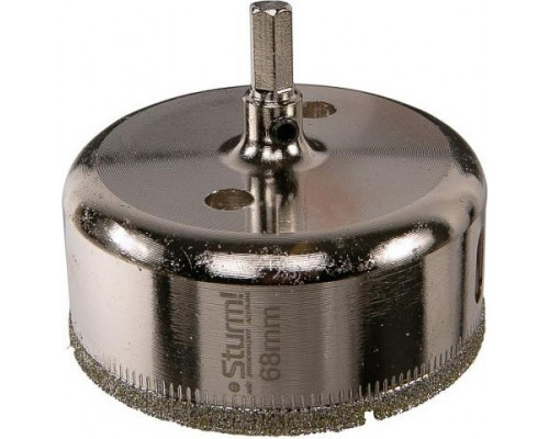Алмазная коронка для мокрого сверления Sturm 1055-09-6855 по керамике и стеклу