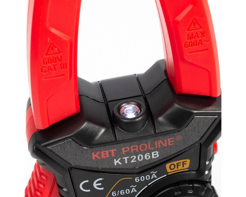 Клещи токоизмерительные КВТ KT 206B PROLINE