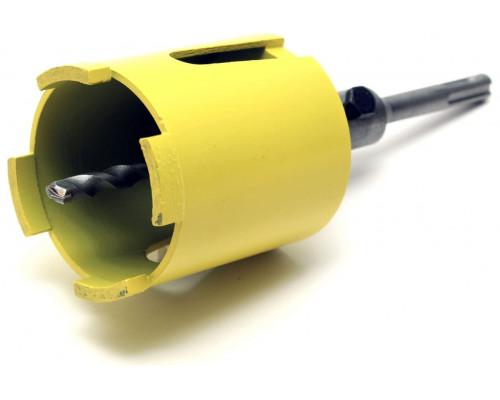 Алмазная коронка для сухого сверления ГРАНИТ D68 SDS-plus 106068
