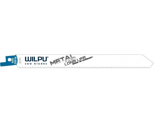 Полотна для сабельных пил WILPU 006/200 bi металла, дерева с ост.металла (быстрый точный рез) 1852000005