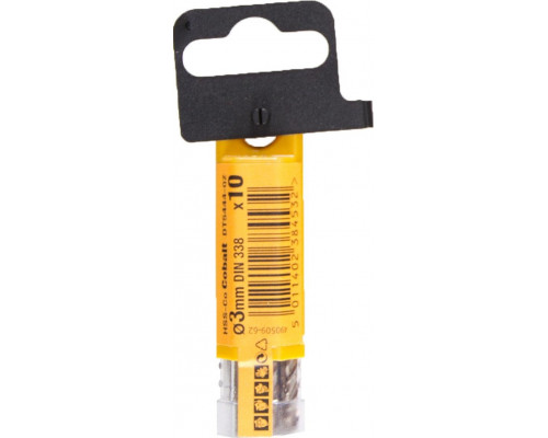 Сверло по металлу DeWALT 3 x 33 / 61 мм HSS-CO Extreme кобальтовое DT4920-QZ DT4920-QZ