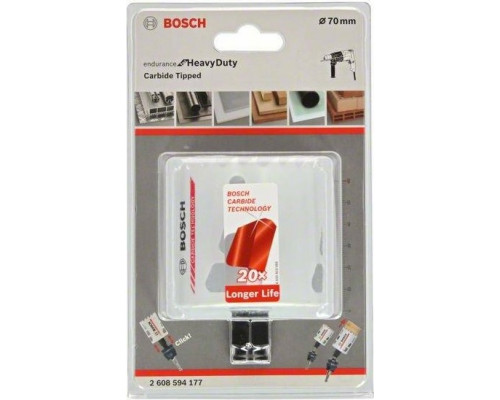 Твердосплавная коронка BOSCH 70 х 60 мм Endurance for Heavy 2608594177