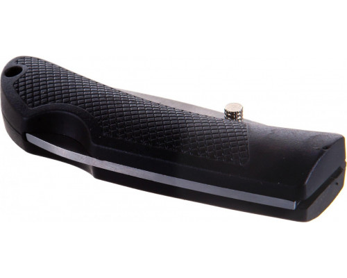 Нож складной с обрезиненной ручкой STAYER MASTER средний, 47600-1_z01 47600-1_z01