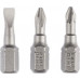 Бита для заворачивания BOSCH Extra Hard 25 мм S0.6х4.5/PH1/PZ1 3шт 2607001765