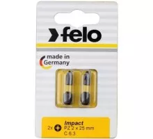 Бита для заворачивания FELO 03202541 ударная серия impact ph2x50, 1 шт