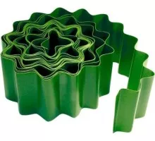 Бордюрная лента PALISAD 15х900 см полипропиленовая, зеленая 64481