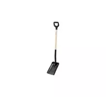 Лопата совковая FISKARS 1066723 с дерев. ручкой