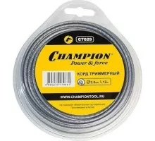 Леска триммерная CHAMPION Round Pro 3.0мм/ 12м (C7029) C7029